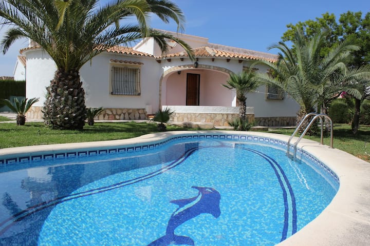 Villa With 3 Bedrooms At 1500 M From The Beach - Els Poblets