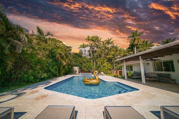 Luxury 7br Villa Vizcaya Pool/sauna/gym/golf - Surfside, FL