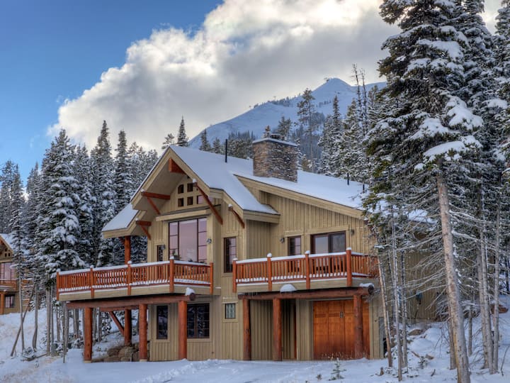 Increíble Casa Privada Con Vistas Pico Español. ¡Lujo Mezclado Con Acceso A Las Pistas De Esquí! - Montana