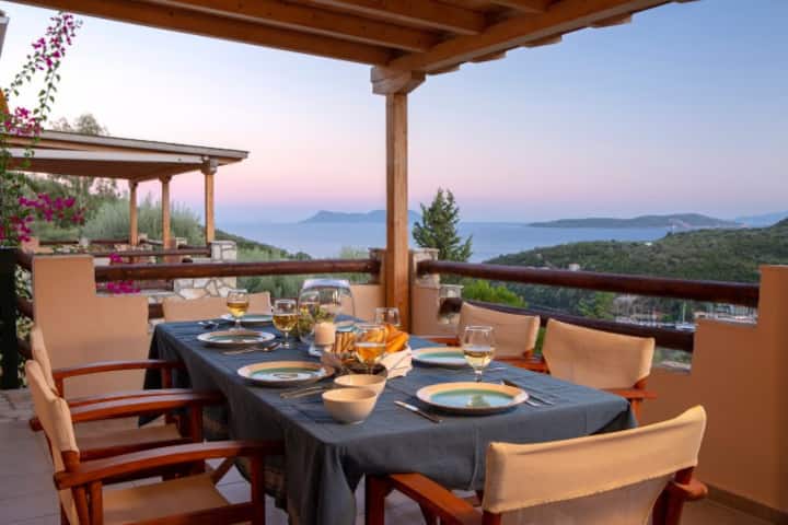 Villas Carisma - Natural Style Villas For 14+ People - Lefkada