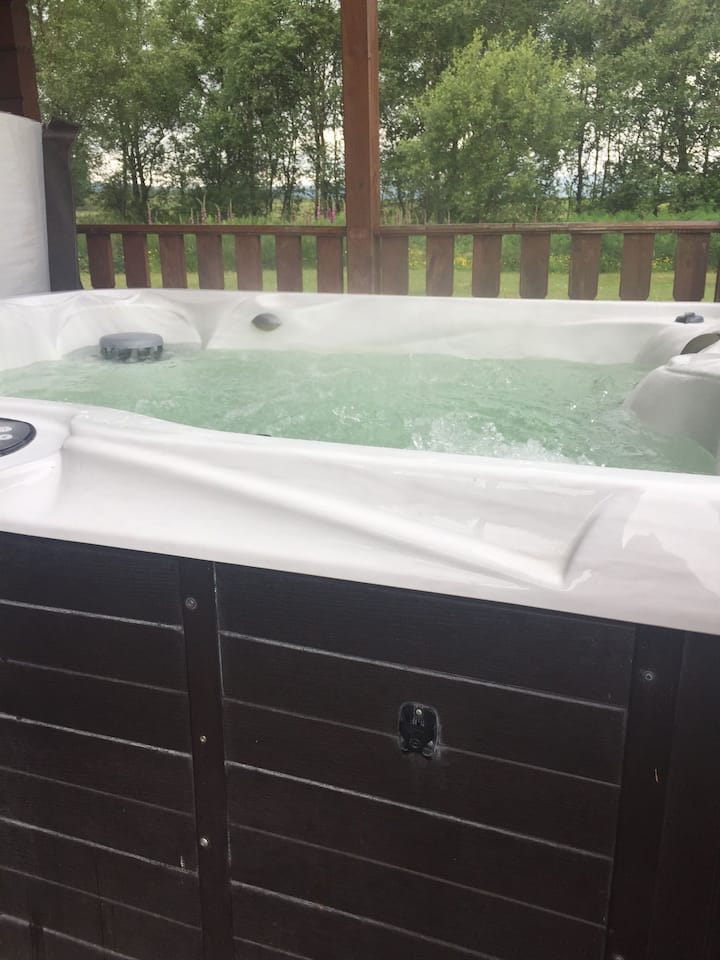 Lodge 1 With Hot Tub. - Aberfoyle
