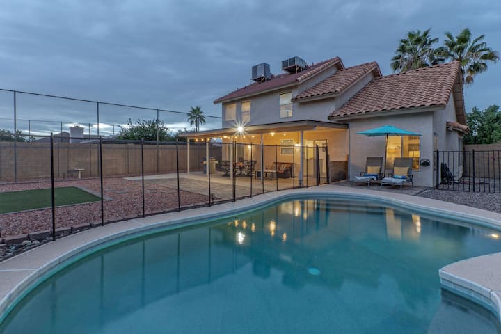 Mesa Painted Mt Golf Course Views, Heated Pool, King Beds & Tvs All Brs, 2 Bikes - Mesa, AZ