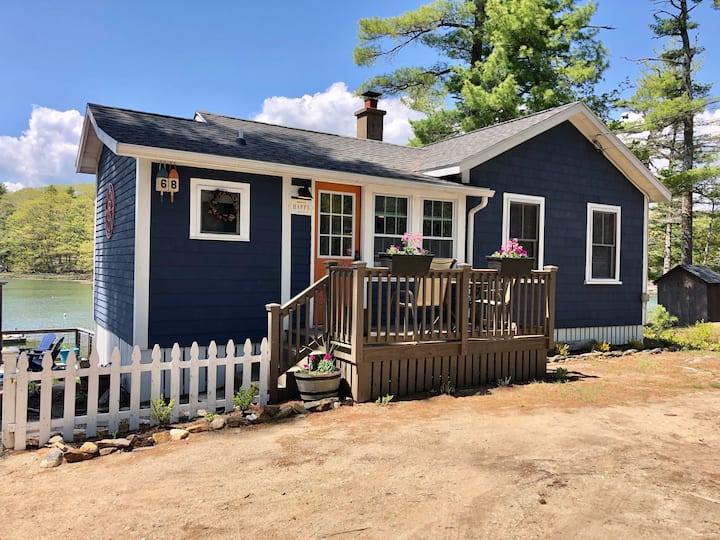 Recently Renovated Cottage Just Steps To The Waters Edge Deck, And Dock Along The New Meadows River. - Brunswick, ME