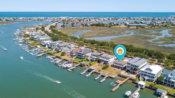Lovely Duplex Right On The Intracoastal Waterway - Wrightsville Beach, NC