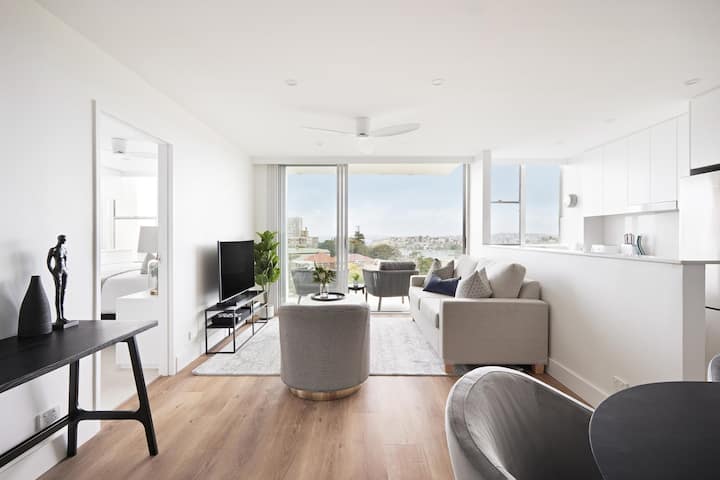 Modern Glamour (I90) - Modern Glamorous Apartment With Breathtaking Harbour Bridge Views - Coogee