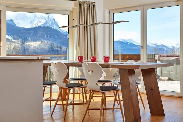 Das Gsteig - Sonnenchalet Mit Alpenblick Für 6 Personen In Garmisch - Garmisch-Partenkirchen