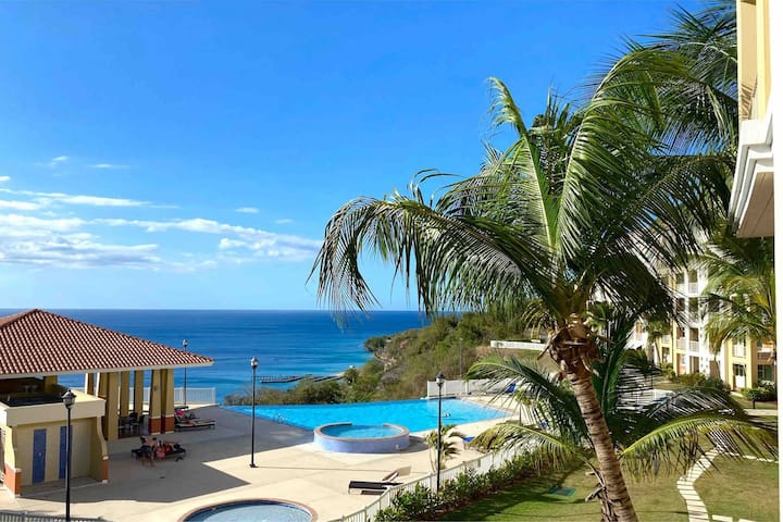 Spacious Ocean View & Pool View | No Stairs Needed - Aguadilla