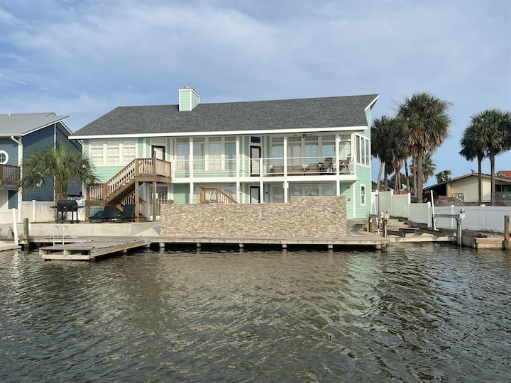 Brand New Pool And Hot Tub, Home On Little Bay! Views Of Sunset & Little Bay! - Rockport, TX