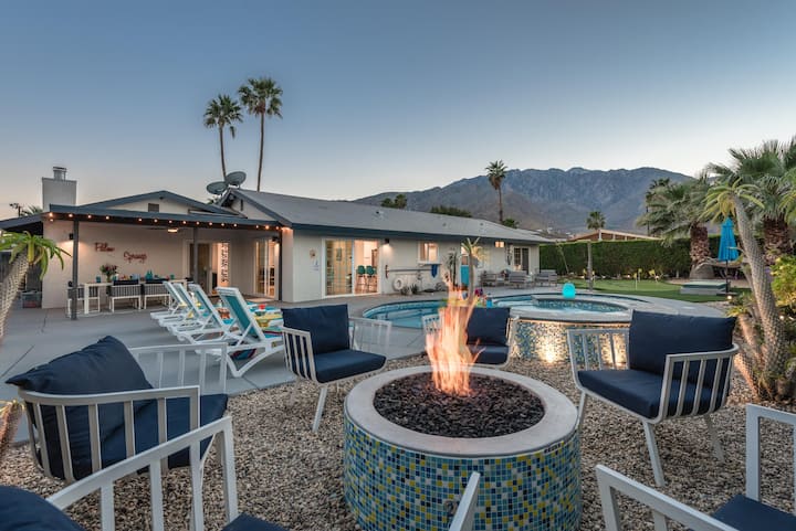 Ps Bluemirage: Well Equipped Modern Oasis With Act - Palm Springs, CA