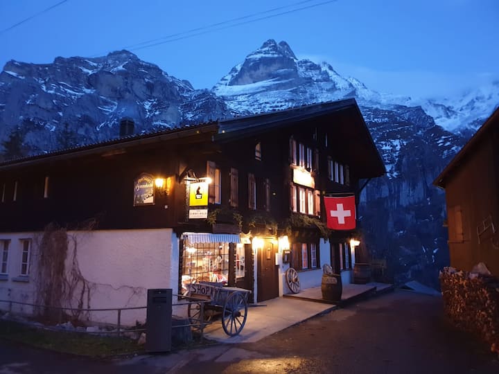 Pension Gimmelwald,  Twin Room - ミューレン