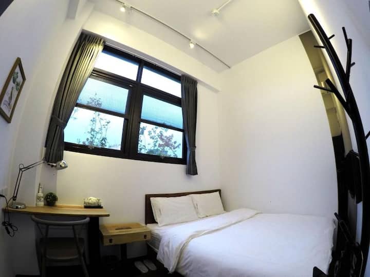 Lütel Hotel: Double Room With Shared Bathroom - 新竹縣