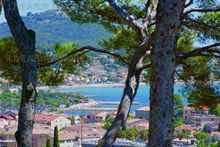 Apartment Walking Distance To Beach And Port With Terrace And Sea View For 2 - Sanary-sur-Mer