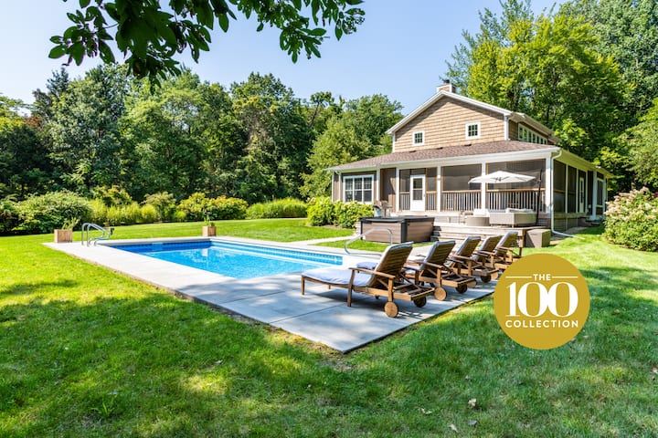 Gorgeous, Secluded Home With Heated Pool And Fire Pit - Three Oaks, MI