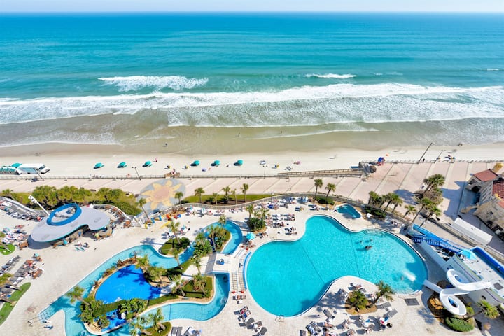 1504 -  Ocean Walk Resort - 3 Bedroom Condo - Pool - Ormond Beach, FL