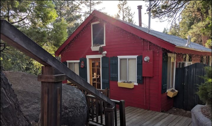 Idyllwild Bunkhouse - Queen Cabin - No Pets(woodland Vista) - Idyllwild-Pine Cove, CA