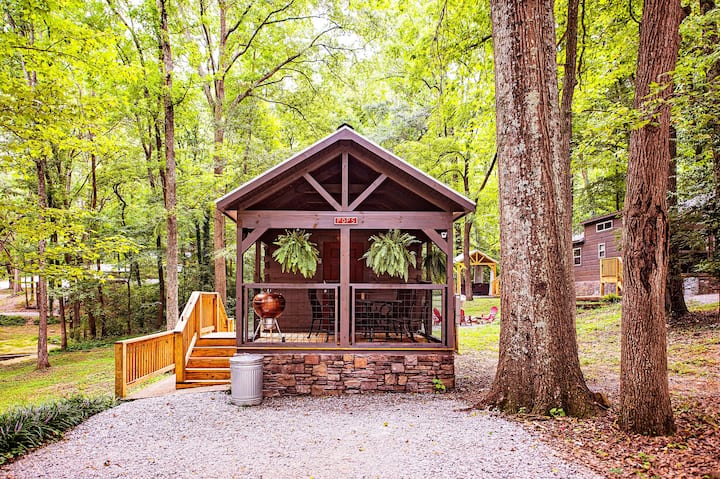 Luxury Cabin With Private, Covered Hot Tub | Pops Cabin | Lookout Mountain - Lookout Mountain, TN