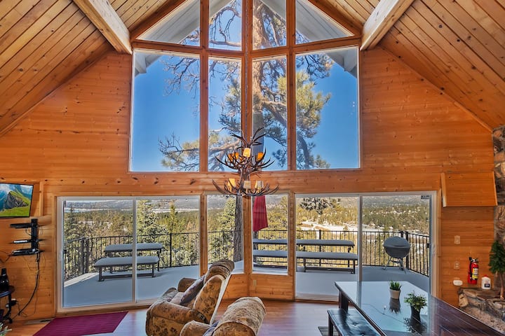 Nature's Dream - Panoramic Views! Spa! High End! - Forest Falls, CA