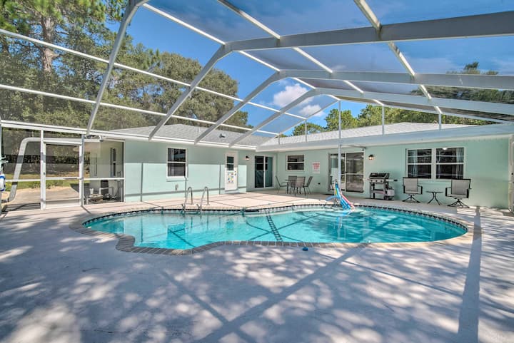 Welcoming Citrus Springs Home W/ Heated Pool - Beverly Hills, FL