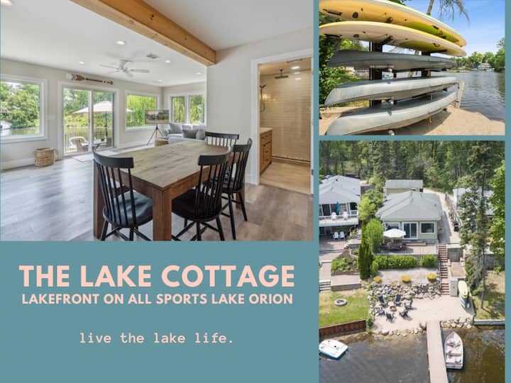 All Sports Lake Orion "Hidden Bay Lake Cottage" - Lake Orion