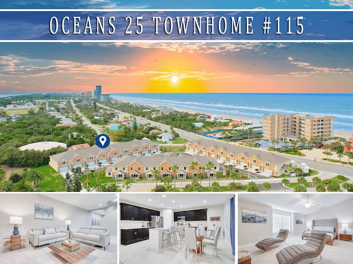 Oceans 25 Townhomes #115/#116-across From - Ponce Inlet, FL