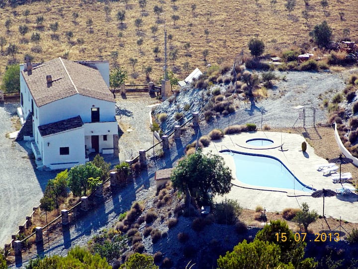 Grande Villa Pour 16 Pers. Avec Piscine à Taberno - Huércal Overa