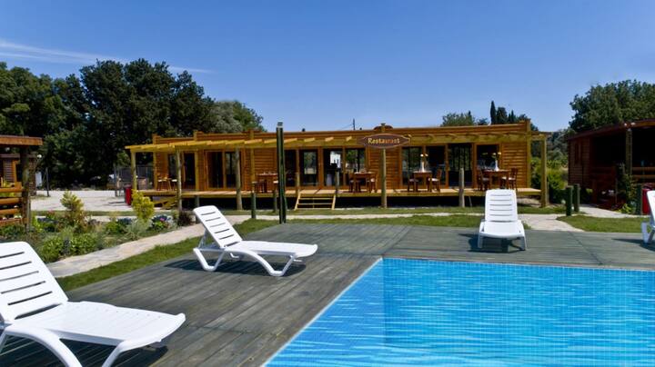 Tiny House With Shared Pool And Balcony In Bodrum - Bodrum