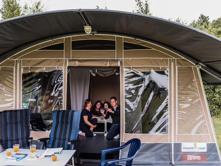 Nice Tent Lodge Only 700 M. From The Beach - Saint-Girons Plage