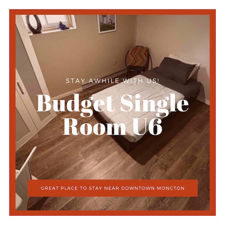Budget Single Room U6 - Moncton
