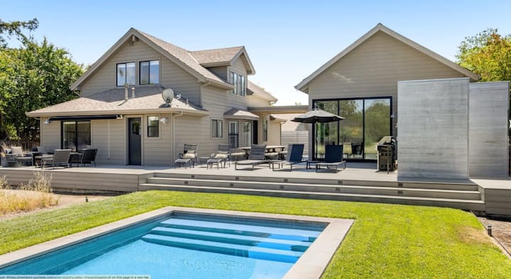 Modern Sonoma Home W Private Pool - Valley Vineyar - Healdsburg, CA