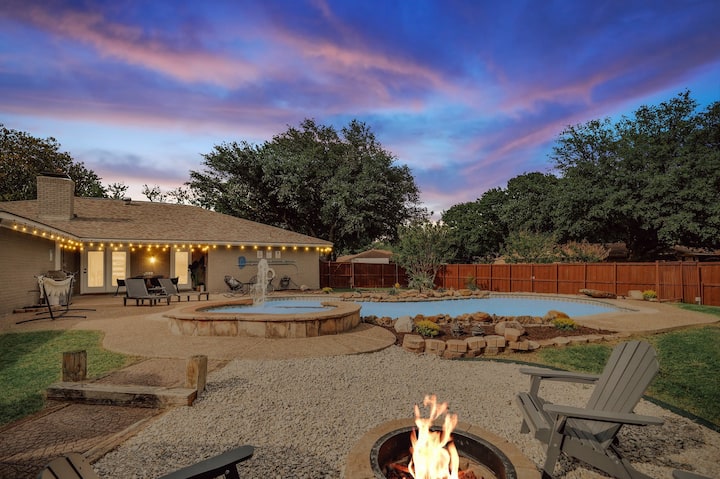 Relaxing Texas Retreat: 4br W Pool & Dream Kitchen - DeSoto, TX