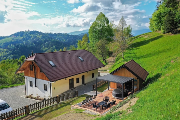 Holiday Home With Beautiful View At Slovenj Gradec - Ribnica na Pohorju