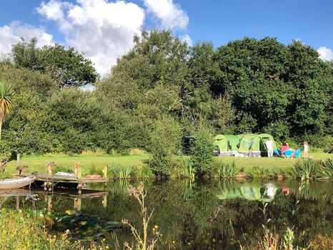 Camping Medium Tent Pitch: Bring Your Own Tent. - Mevagissey