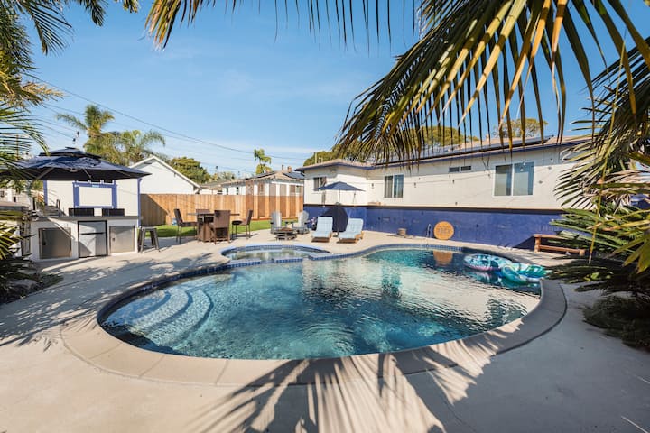 Comfy Poolside Retreat With Amenities - Oceanside, Californie