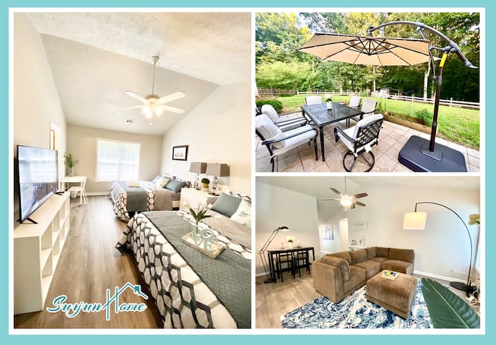 15%off Weekly Stay | 6 Beds | Near To The Lake - Flowery Branch, GA