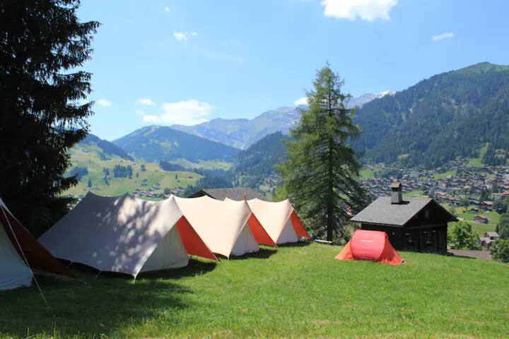 Small Campsite W/ Mountain Views & Full Kitchen C - Adelboden