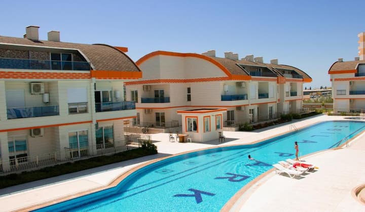 Lovely Antalya Apartment W/pool - Close To Beach - Lara Beach