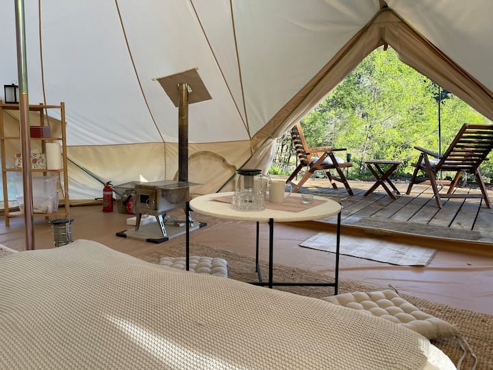 The Mountain View Glamping Experience Rocks &River - Wisemans Ferry