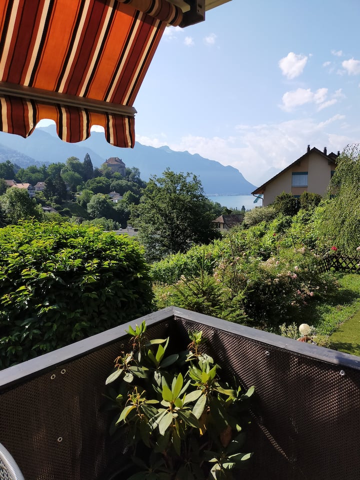 Montreux Chambre Privée Dans Superbe Appartement. - スイス モントルー