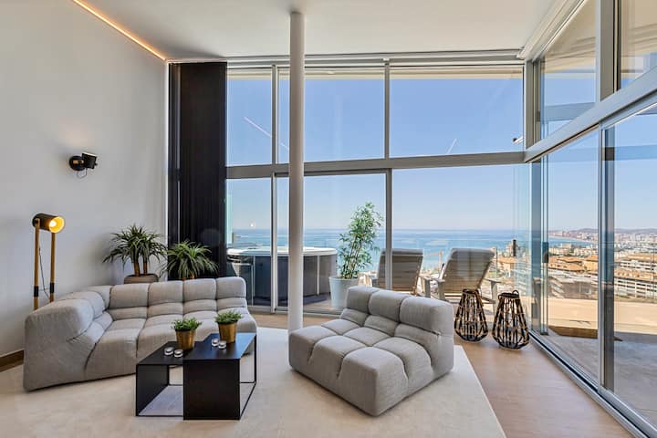 Stunning Luxurious Penthouse With Panoramic Views. - Alhaurín el Grande