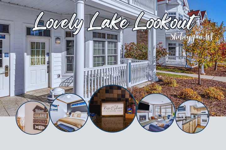 Lovely Lake Lookout : Monthly Stays Welcome! - Sheboygan, WI