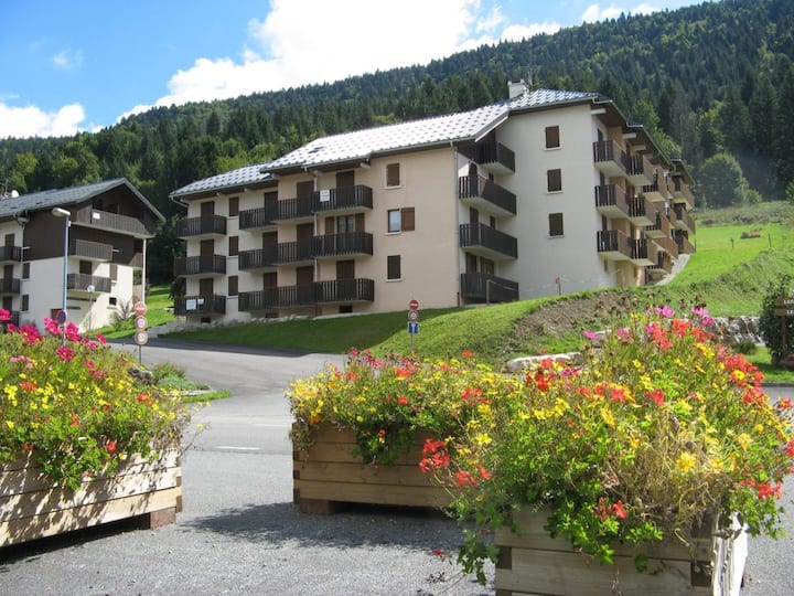 Appartement Chaleureux à 100 M Des Pistes à Lélex - Monts Jura