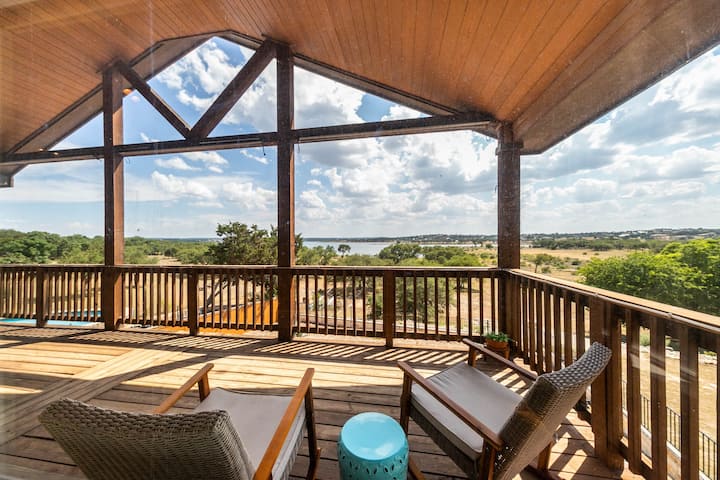 Dream Lake Haus With Amazing Views! - Canyon Lake, TX
