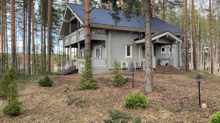 Lake House With Fireplace And Air Conditioning - Savonlinna