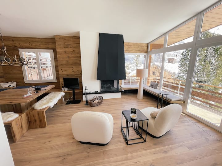 Neu Renoviertes Luxus-chalet In Mürren - Grindelwald
