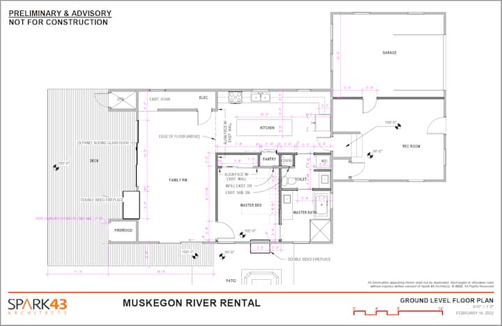 Modern Riverfront Home At River's Bend Retreat - Big Rapids, MI