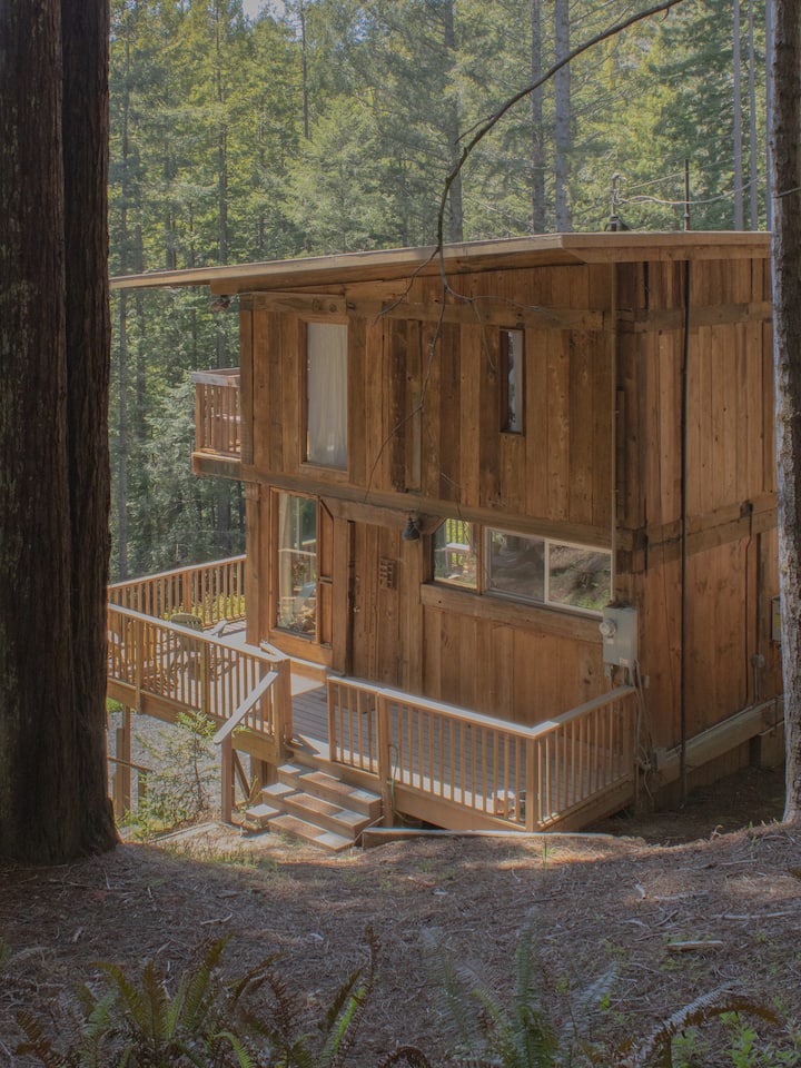 Cheerful 1-br Cabin Nestled In Dramatic Redwoods - Mendocino, CA