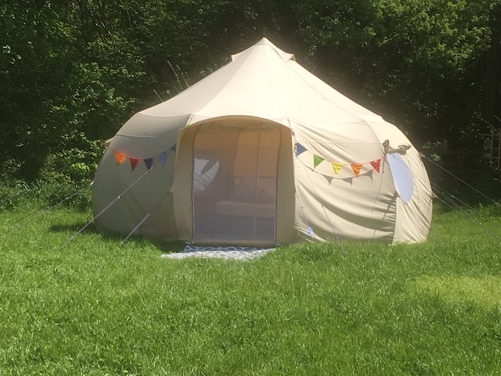 Delightful Bell Tent Surrounded By Nature. - Honiton