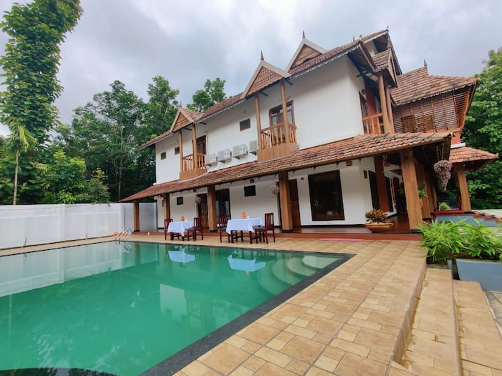 Luxury Pool View Family Cottages @ Kochi Airport - Idukki