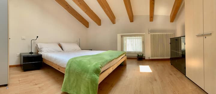 Flat With Private Parking Space Nearby Trento - Paganella