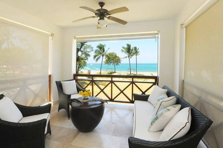 2bd condo in luxury beachfront resort, steps from golf course, with pool/gym! - Puerto Plata